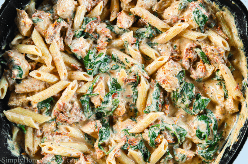 Tuscan Chicken Pasta Recipe