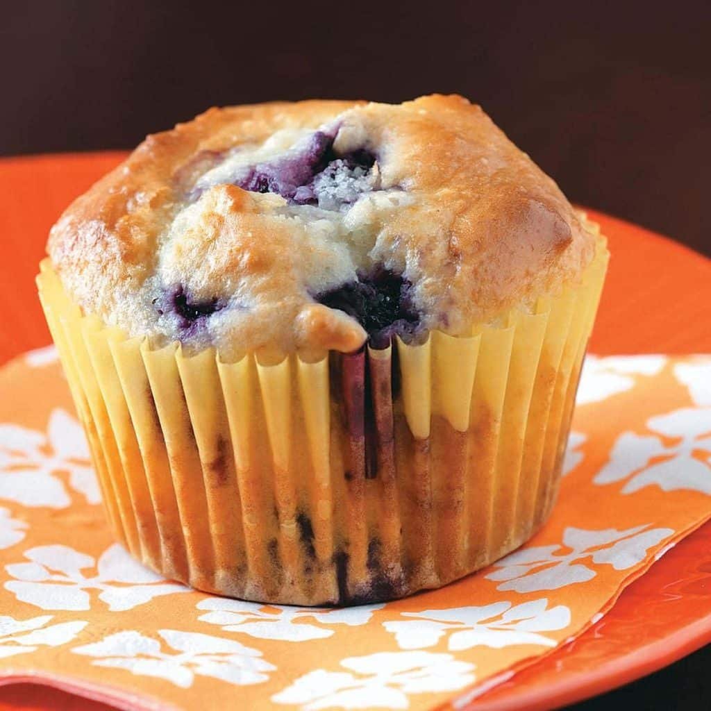 Lemon blueberry muffins