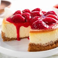 Best Strawberry Cheesecake