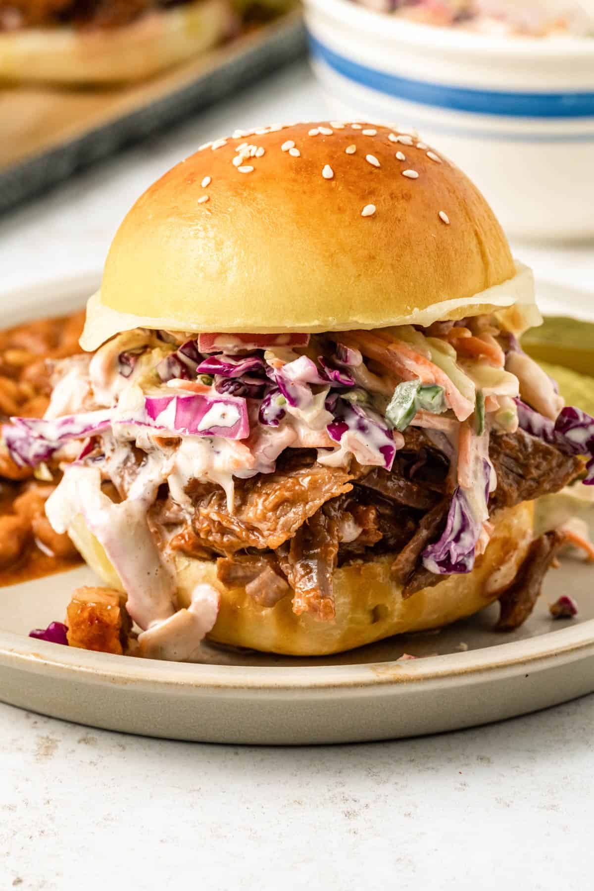 Beef Brisket Sandwich (Tender, Slow-Cooked Recipe)
