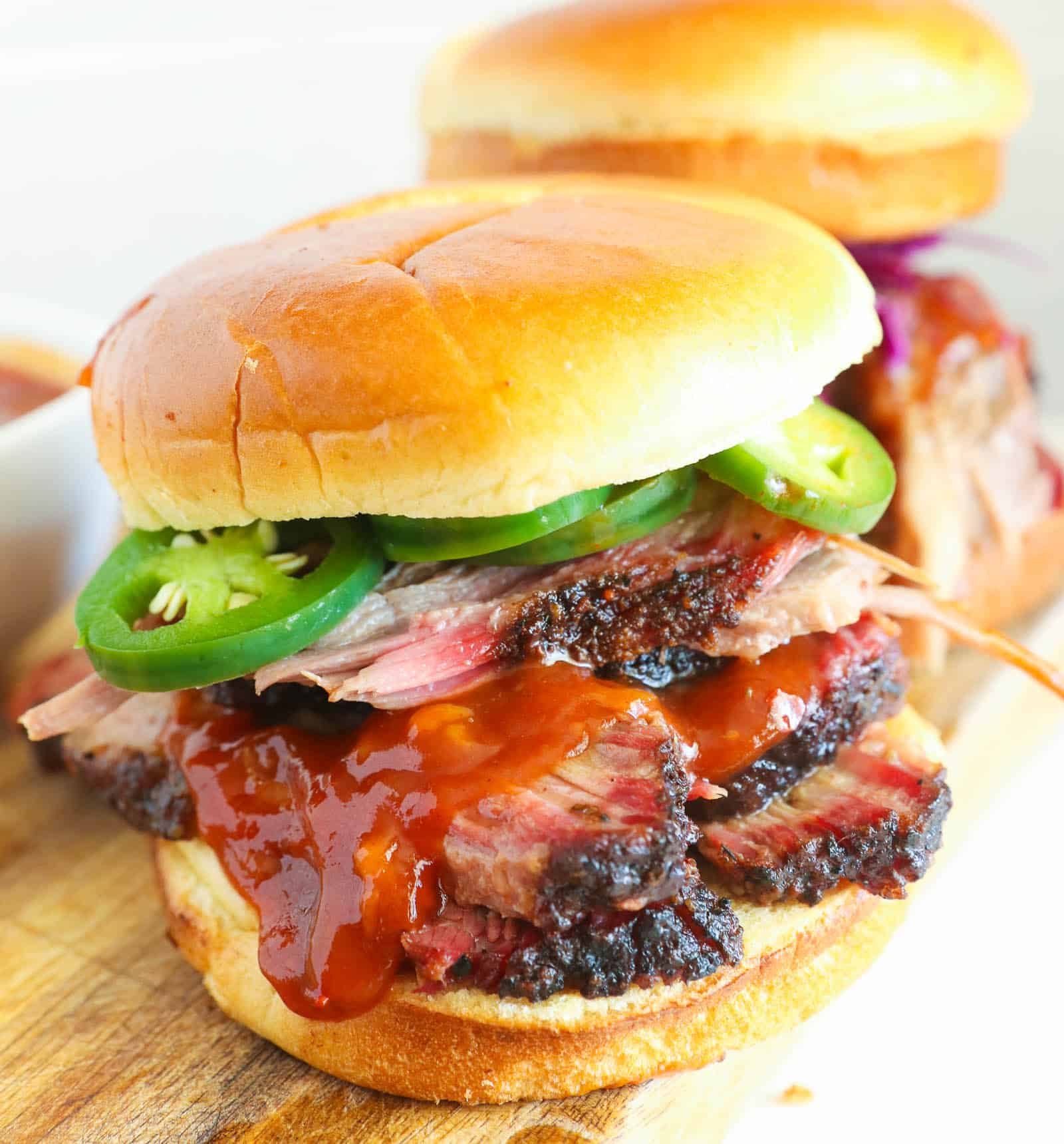 Beef Brisket Sandwich (Tender, Slow-Cooked Recipe)