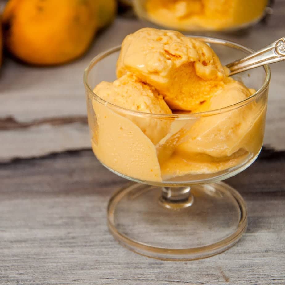 Mango Ice Cream Recipe