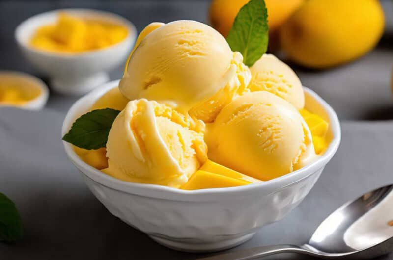 Mango Ice Cream Recipe