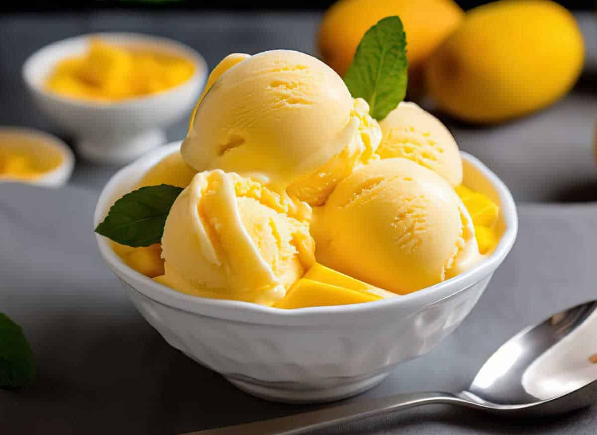 Mango Ice Cream Recipe