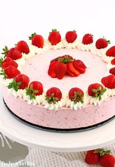 Best Strawberry Cheesecake