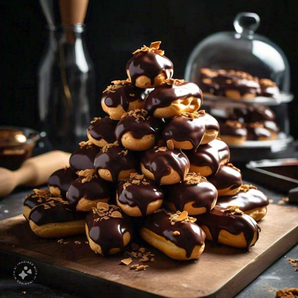 Make the chocolate glaze