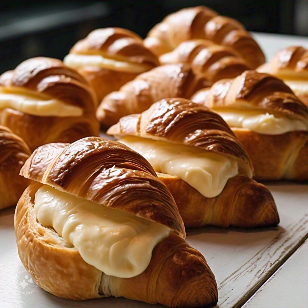 Cheesecake Croissant Buns Recipe