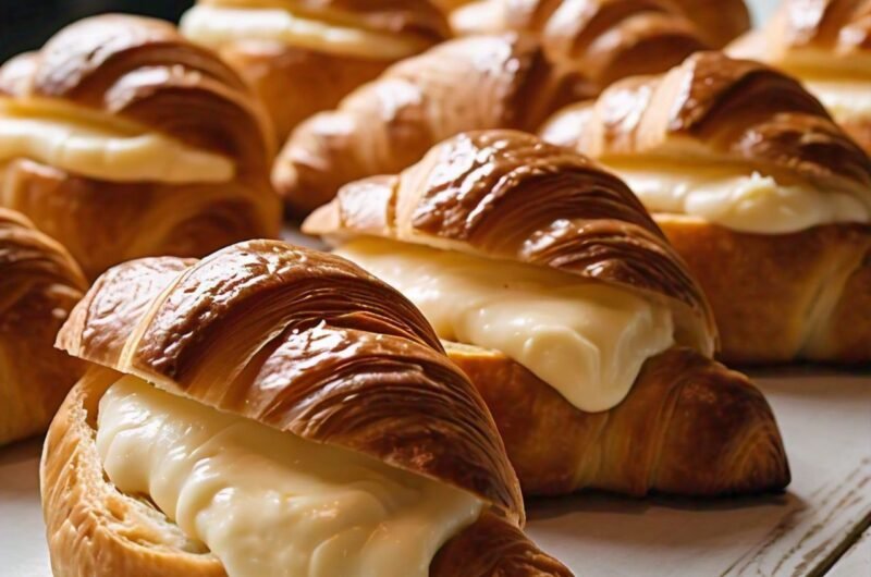 Cheesecake Croissant Buns Recipe