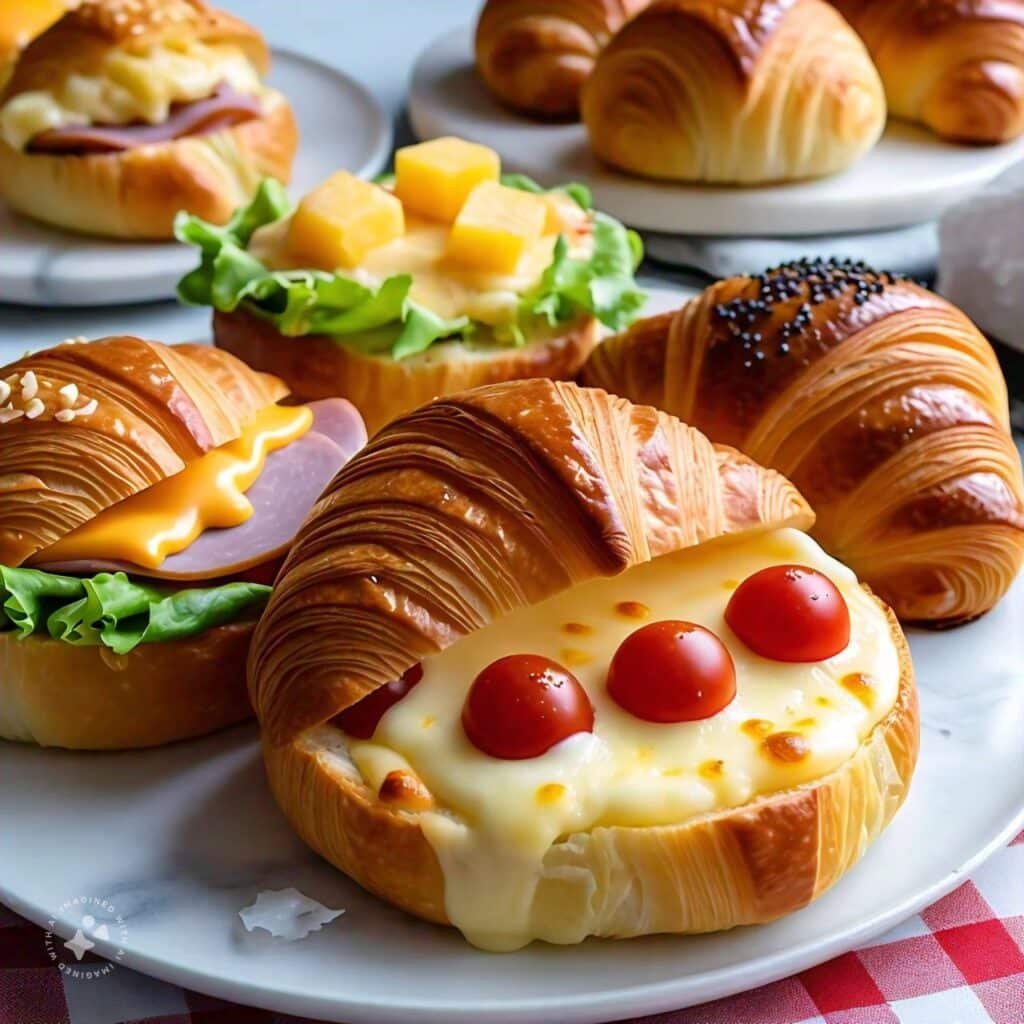 Cheesecake Croissant Buns Recipe