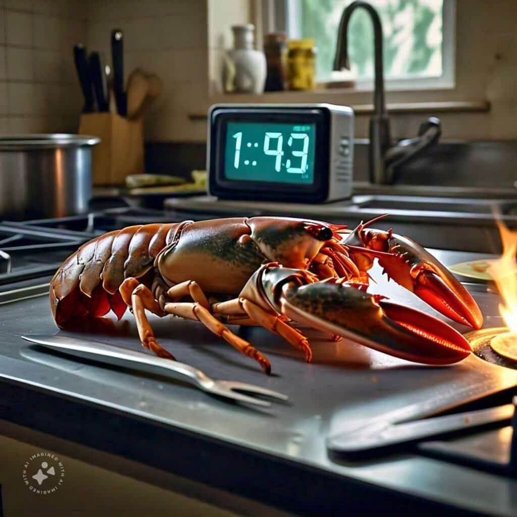 Long to Broil Lobster