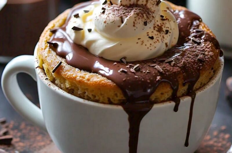 Simple Hot Cocoa Mug Cake