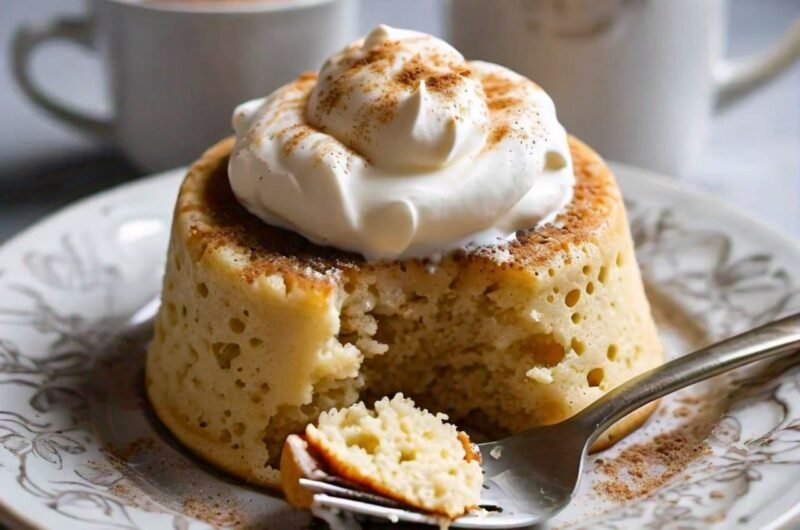 Pancake mix mug cake Recipe