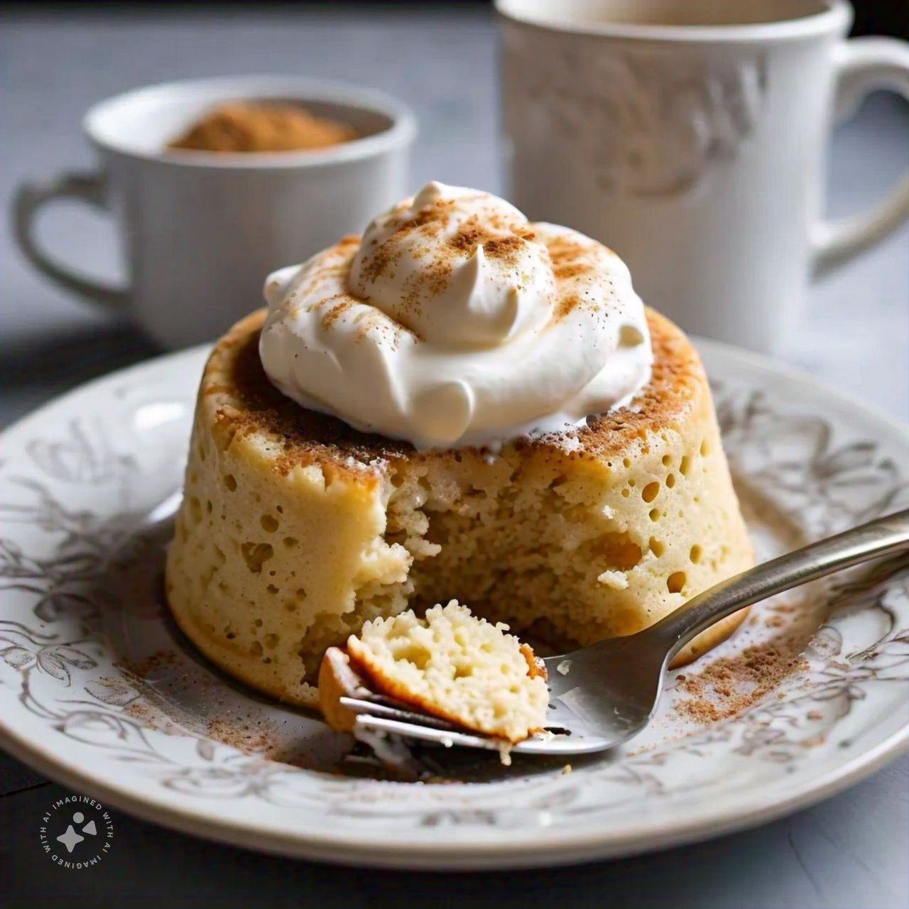 Pancake mix mug cake Recipe