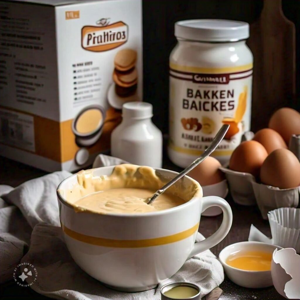 Storing Pancake Mix Mug Cake