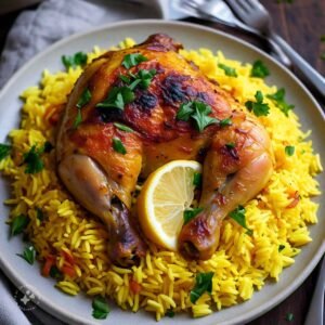 Chicken and Yellow rice