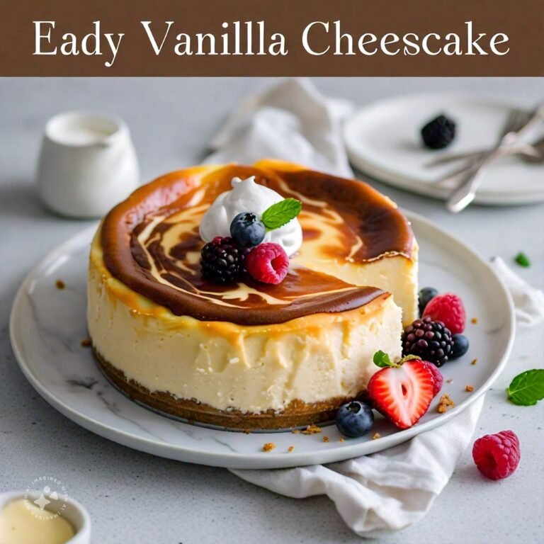 Easy Vanilla Cheesecake