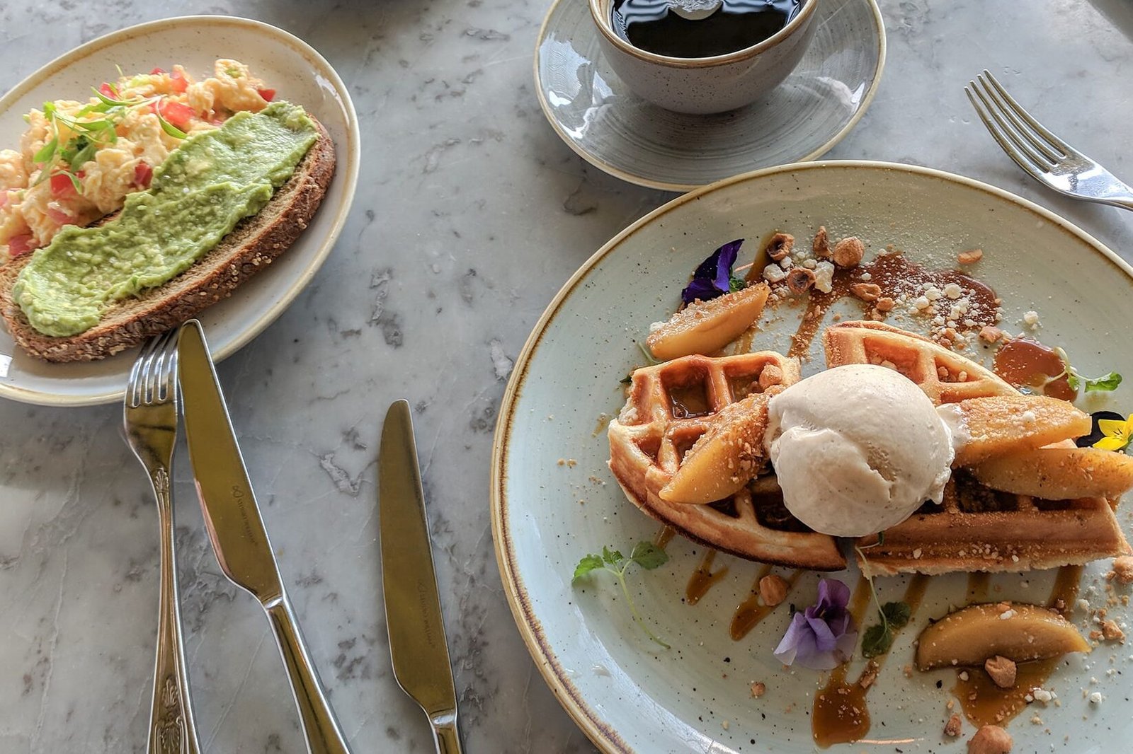 Duck and Waffle Menu