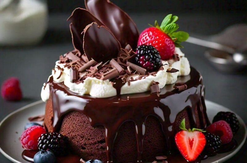 How to make easy chocolate cake?