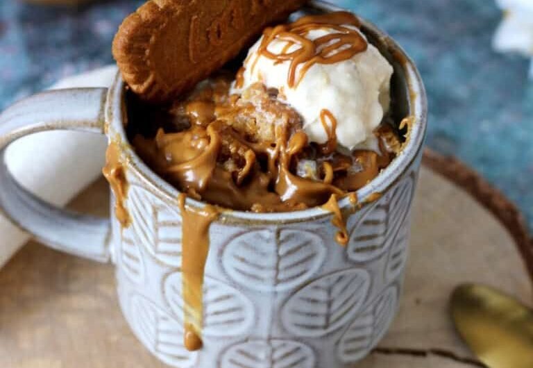 Biscoff Mug Cake: The 5-Minute Dessert That You Will Fall In Love With
