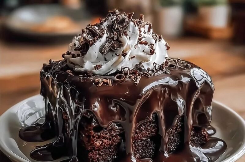 Hot Fudge Chocolate Pudding Cake – The Gooey Chocolate Dessert