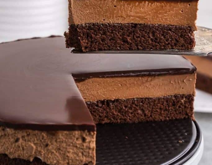 Irresistible Chocolate Mousse Cake Recipe