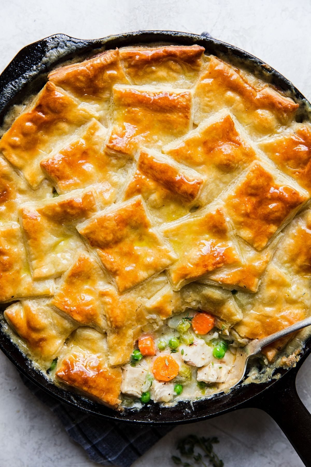 Creamy Chicken Pot Pie Recipe