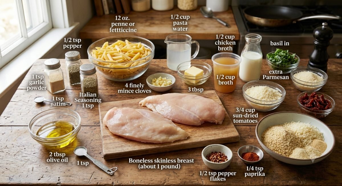 Marry Me Chicken Pasta (Creamy and Flavorful)