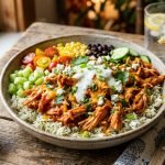 Buffalo Chicken Rice Bowls